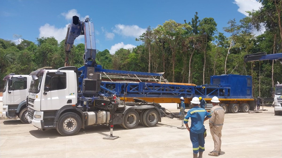 TouchstoneExp's tweet photo. This weekend #TXP commenced the mobilization of Star Valley Drilling Rig 205 from Royston-1X to the Cascadura C site.
#rigmove #oilandgas #Trinidad https://t.co/1KvVL2rbhh