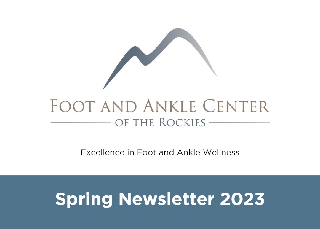 FACOFTHEROCKIES's tweet photo. We are excited to announce the release of our Spring 2023 Newsletter! This issue includes topics ranging from 3 Ways What You Eat Affects Your Feet, Ingrown Toenail Treatment, and A Recipe of the Month! You do not want to miss this – https://t.co/Jln9J9xU9d https://t.co/ggxlbTaA3F