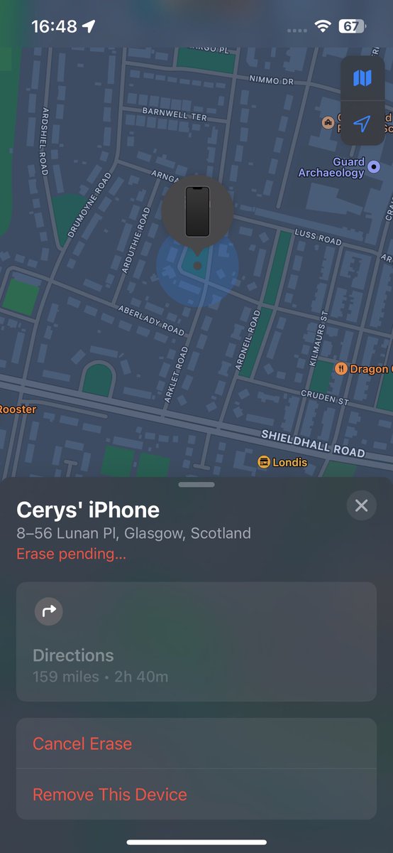 cerysbrown_'s tweet photo. 🚨 if you lost your phone at fly open air this weekend at Hopetoun House Edinburgh, I did and have now located it in Glasgow. Another girl in the same boat and her phone at the same address! if anyone has any information or is in the same boat, please message me! 🚨 https://t.co/Vxbzi0R6oM