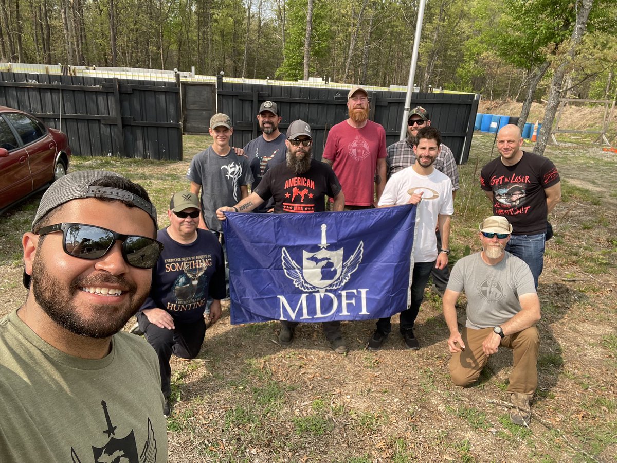 TrainMDFI's tweet photo. A huge congratulations to Paul who earned his MDFI Full Tour card after completing the entirety of the MDFI curriculum with this weekendโs Beyond A Door. Well done Paul! #mdfi #trainmdfi https://t.co/IV1aJF0qHY