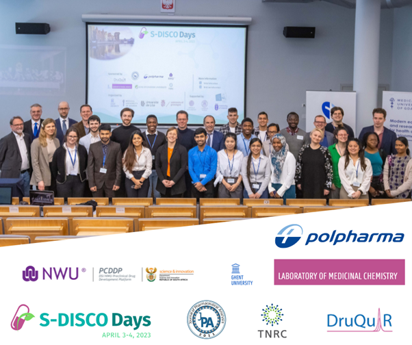 s_disco_'s tweet photo. Last month, our students organized the 1st S-DISCO Days in Gdańsk, Poland. This international scientific conference aims to raise awareness and expand the knowledge on sustainability in drug discovery for students, scientists and experts from various institutions and industries. https://t.co/Cg6wxl3PVO