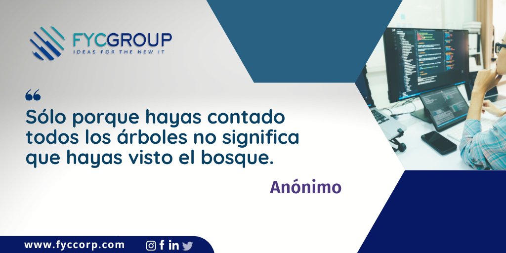 fycgroup's tweet photo. 📝" Sólo porque hayas contado todos los árboles no significa que hayas visto el bosque” Anónimo
🐞Que tengas un excelente inicio de semana🐞
#SoftwareTesting #SoftwareTester #TestingQuotes #QualitySoftware #BugHunters #SoftwareEngineering #PruebasDeSoftware #CalidaddeSoftware https://t.co/grlJ42JPzs
