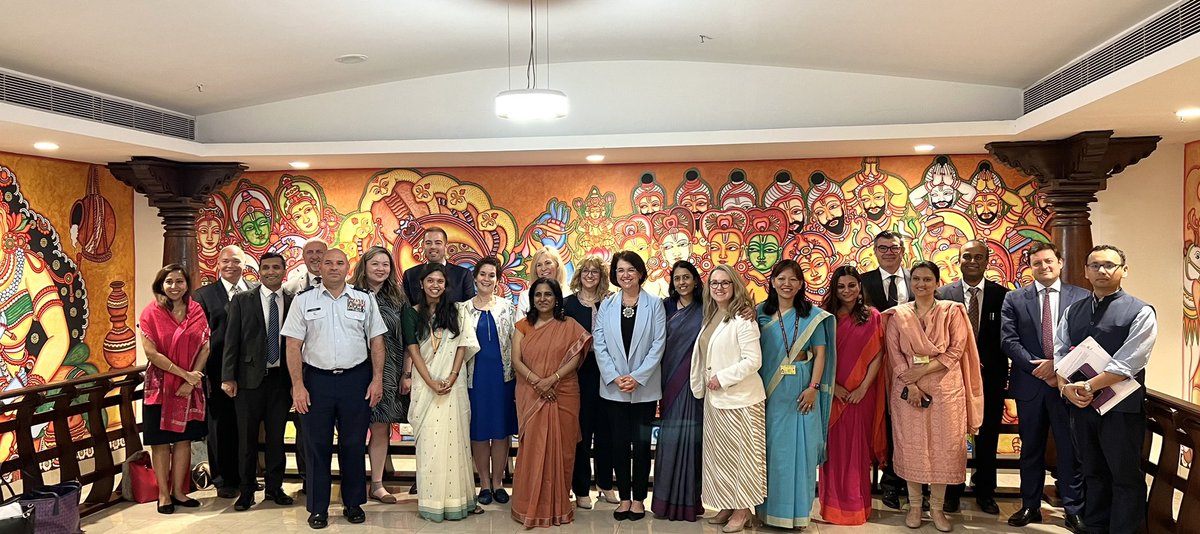 VaniRao1's tweet photo. Countdown has begun with one month to go for Prime Minister’s visit to USA ! Here are some members of the India-US team working on the visit. https://t.co/zcUgf0dMsA