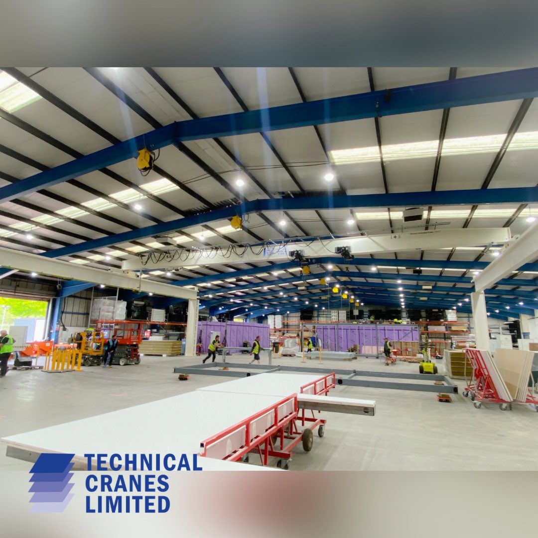 TechnicalCranes's tweet photo. 15 years on from Technical Cranes original site installation of 19 cranes &amp; gantry steelwork, an additional crane is installed at Progress Rail in Queensferry, Scotland.
Design, manufacture &amp; installation of new @SWFKRAN_DE 20Tonne SWL crane. #crane #Engineering #manufacturing https://t.co/3UGZMFd6QE