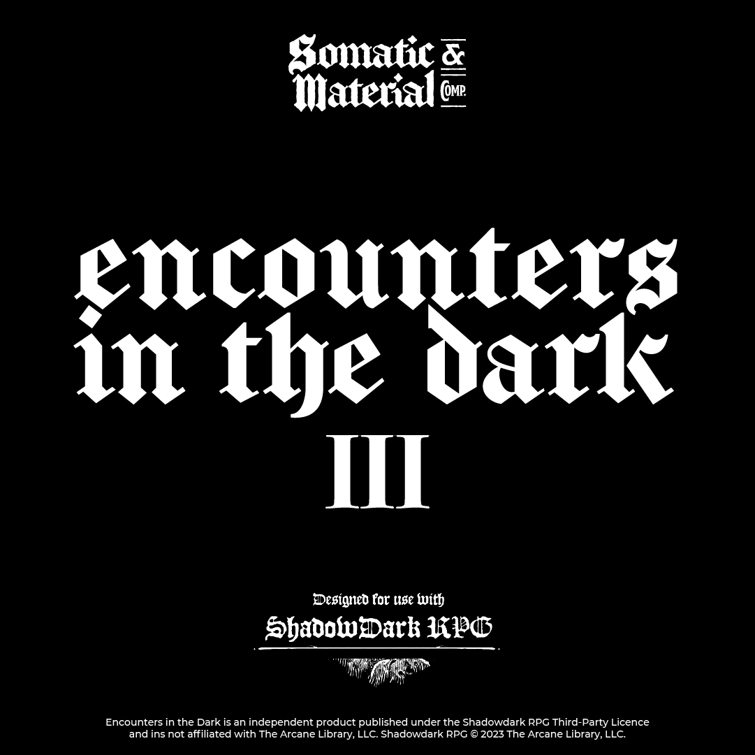 SomaticMaterial's tweet photo. #ShadowdarkRPG Encounters in the Dark III: Adventurer Panna Cotta.
Text descripstion below ๐
.
#osr #ttrpg #rpg #TTRPGs #ttrpgcommunity #ttrpgfamily #gm #dm #encounters #encounterdesign #rpgdesign https://t.co/EhoFLp5F2c