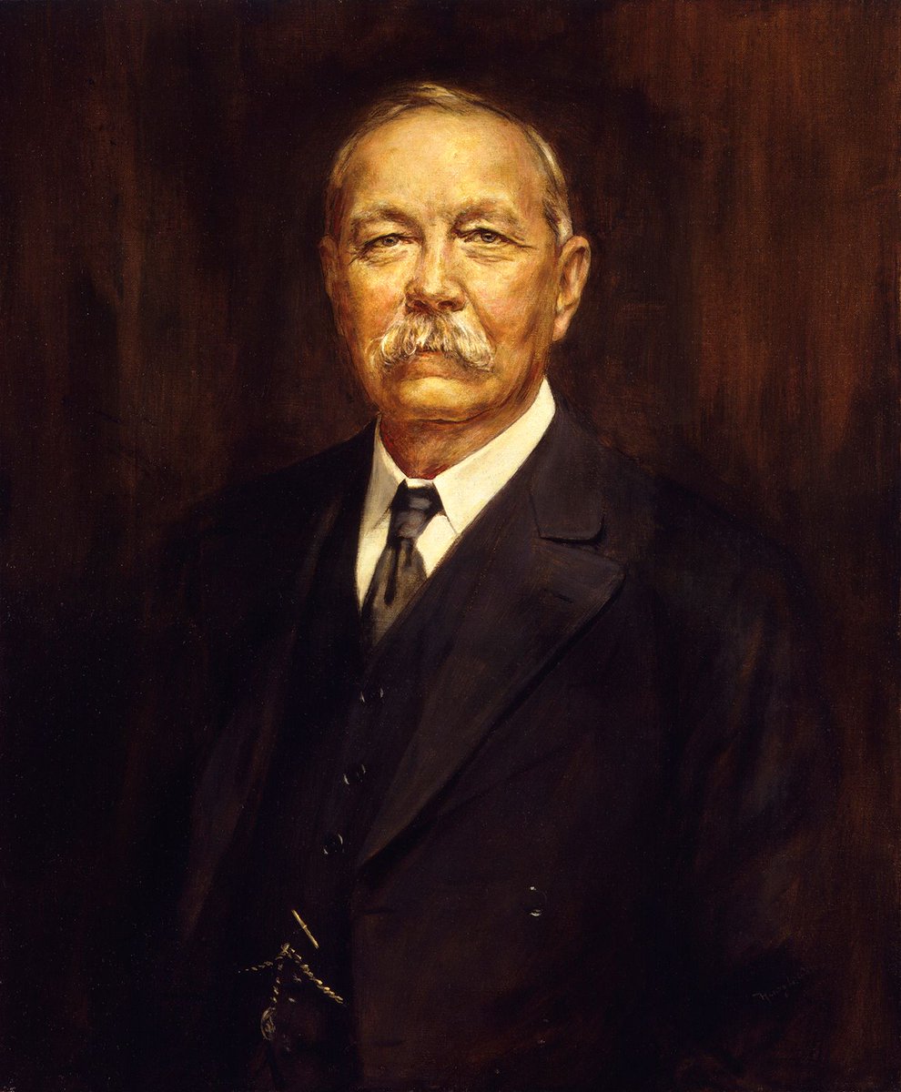 #BOTD #SirArthurConanDoyle, creator of #SherlockHolmes and #ProfessorChallenger, among others.

It is impossible to state the influence Doyle has had over me, both as a writer and a man. The world would've been a poorer place without him.

#BornOnThisDay #HappyBirthday #Sherlock