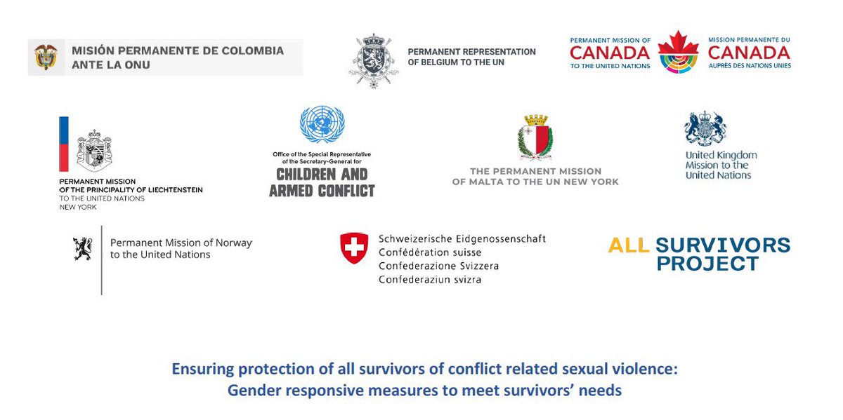 Sexual violence in armed conflict affects people of all genders & ages. We need more attention to the fact that men, boys, sexual minorities also are targeted. #Norway’s recommendations at today’s #PoCWeek2023 #CRSV event👉🏾 norway.no/en/missions/un…