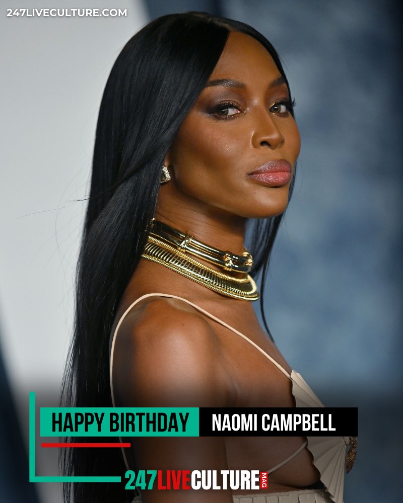 Happy birthday Naomi Campbell, 53! 