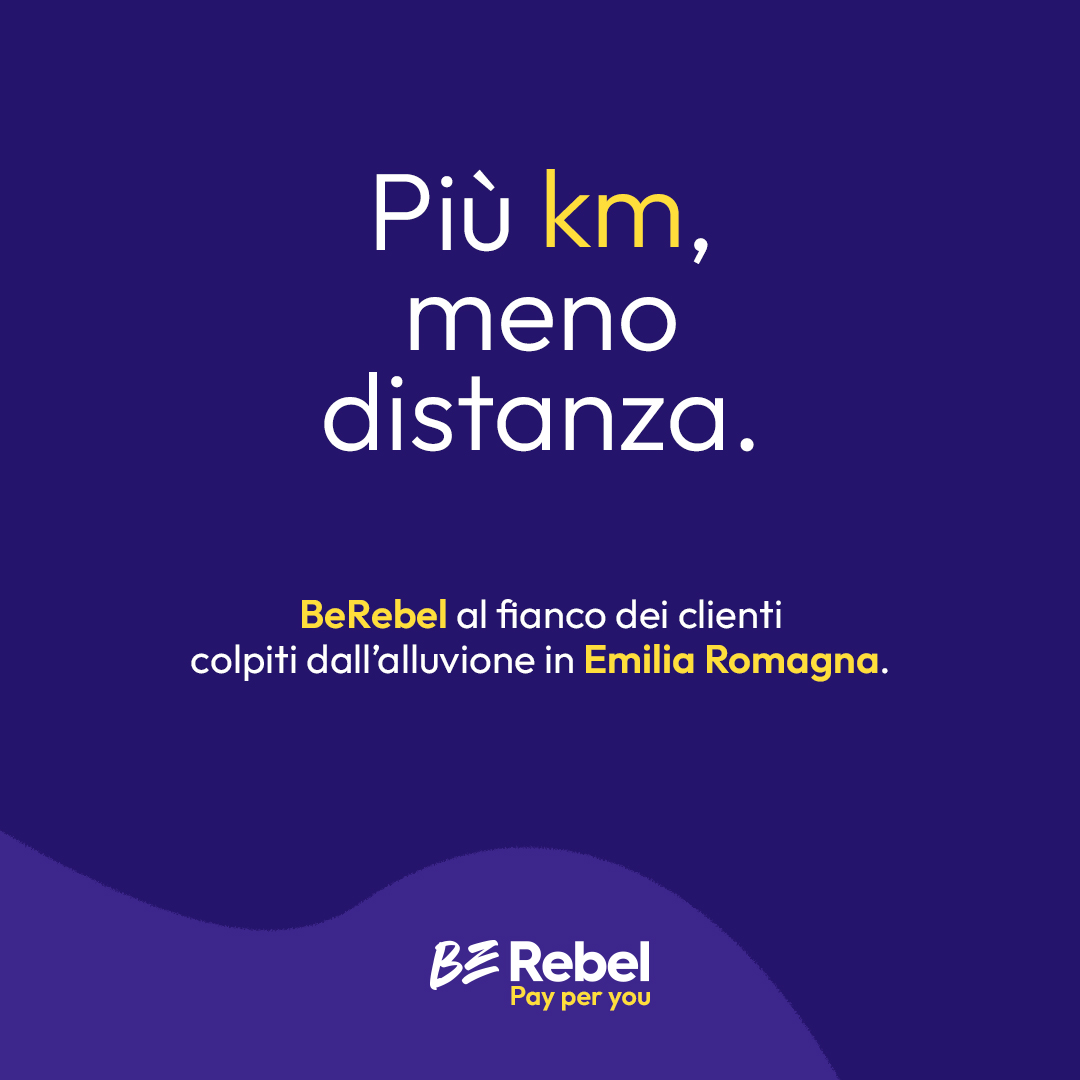 Dopo i recenti avvenimenti che hanno colpito la regione Emilia Romagna, abbiamo adottato importanti misure di sostegno per i Clienti residenti nei luoghi interessati, con agevolazioni per sostenerli in questo momento di difficoltà. 

Vai al comunicato: bit.ly/BeRebelEmiliaR…