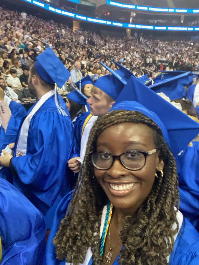 #SetonHall2023
Congratulations Wande
Mom and dad loves you and  are very proud of you and your sister
We are all pirates now!