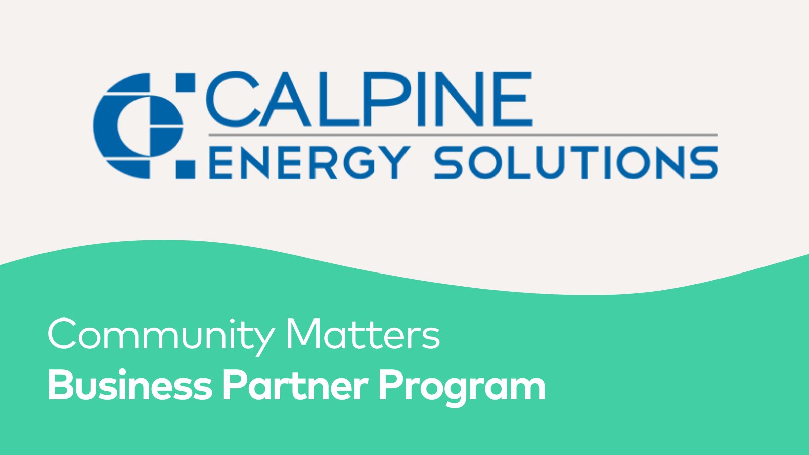 CivicWell on Twitter "We're honored to have Calpine Energy Solutions
