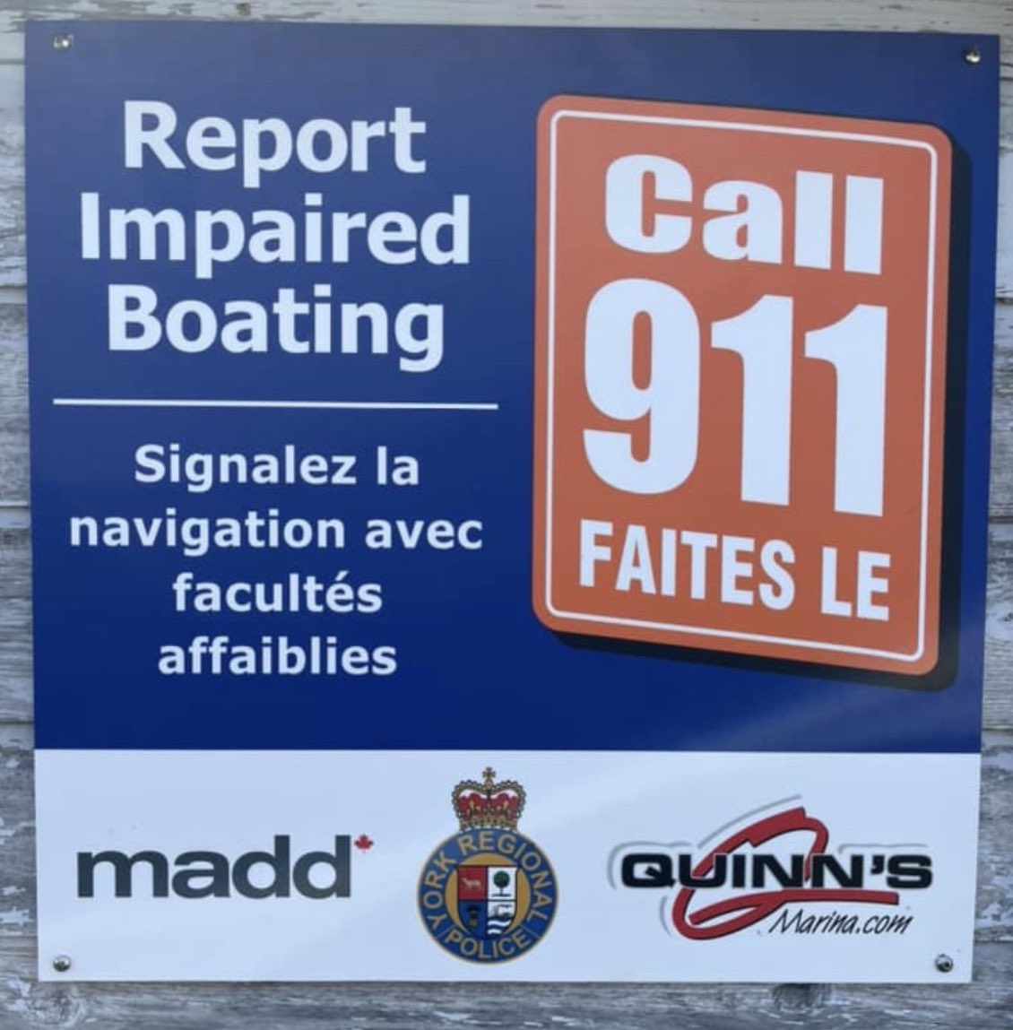 MADD Canada (@maddcanada) on Twitter photo It’s #SafeBoatingAwarenessWeek! With support from <a href="/Transport_gc/">Transport Canada</a> Canada’s Boating Safety Contribution Program, we’re installing new “Report Impaired Boating” signs, like this one. If you’d like a sign for your boat launch, marina or harbour, contact Info@madd.ca #BoatSober It’s #SafeBoatingAwarenessWeek! With support from <a href="/Transport_gc/">Transport Canada</a> Canada’s Boating Safety Contribution Program, we’re installing new “Report Impaired Boating” signs, like this one. If you’d like a sign for your boat launch, marina or harbour, contact Info@madd.ca #BoatSober