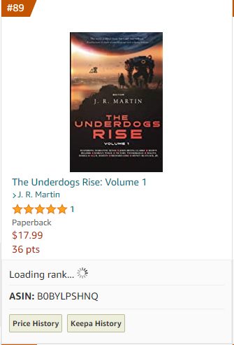 Indie_bookstore's tweet photo. We are ranked 89 on Amazon and have a 5 star review! Please take the time to check out our anthology. Your support means the world to us and we want to continue to make this for you.
#bookreview #bookrating #fivestar #5star #readercommunity #readingcommunity #booktwitter #booktwt https://t.co/BO6zcWFHu5