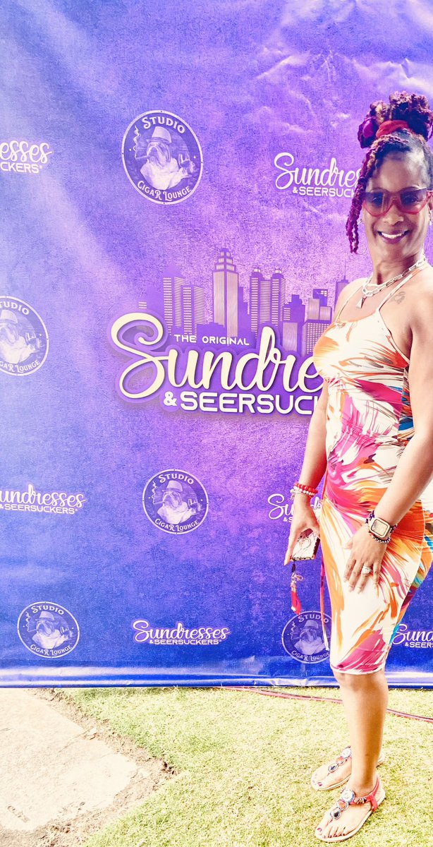 Enjoyed myself in Atlanta at the Sundress and Seersuckers event 2023.  Thank you, to the #Atlanta #Omega Psi Phi Chapter Bruhtz for an amazing event!!