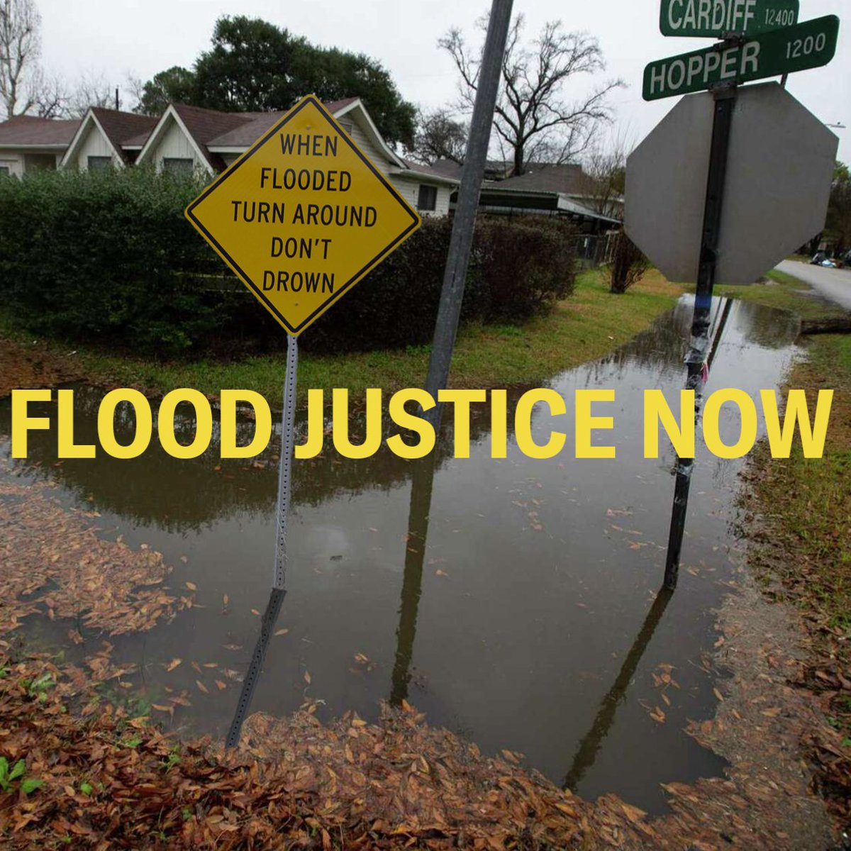 <a href="/weststrecovery/">West Street Recovery</a> and NAC are doing their part, cleaning ditches, filing #TitleVI complaints, advocating for their communities. We need more than lip service, we need investment from the city of Houston! Maybe the biggest budget surplus ever should be used to fund #DrainageJustice.