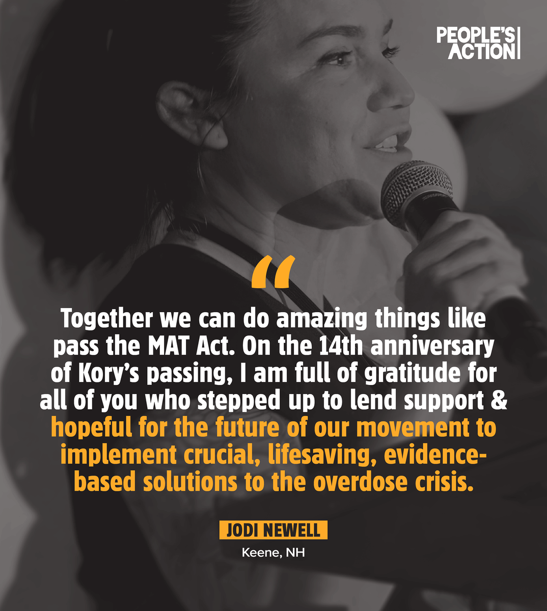 PplsAction's tweet photo. On Dec. 29, 2022, President Biden signed the
Mainstreaming Addiction Treatment Act (#MATAct) into law. This was a tremendous victory for the @pplsaction Overdose Crisis Cohort & our member leaders who hosted meetings, made calls, and organized their neighbors to save lives. https://t.co/9k29Zn6KxH