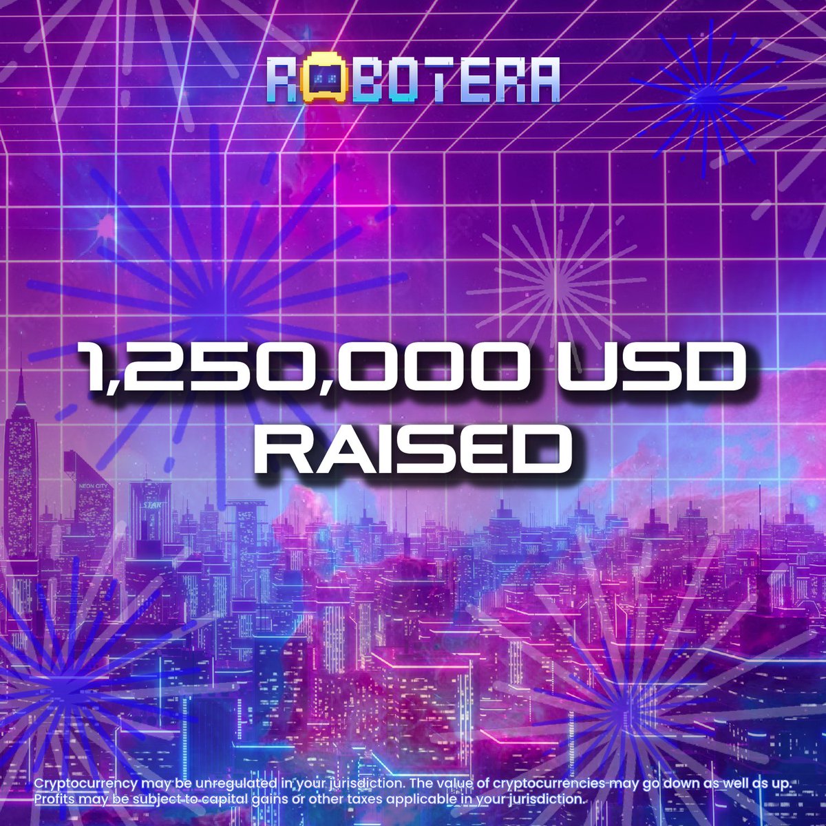 robotera_io's tweet image. 🎉 Exciting news: We have reached a remarkable milestone   

🔥 $1,250,000 RAISED 🔥  

Together, we are shaping the future of gaming 🎮  

Join the #Presale and be part of the RobotEra journey today 💪💰

tinyurl.com/RobotEraT 

#RobotEra #Milestone #Gaming