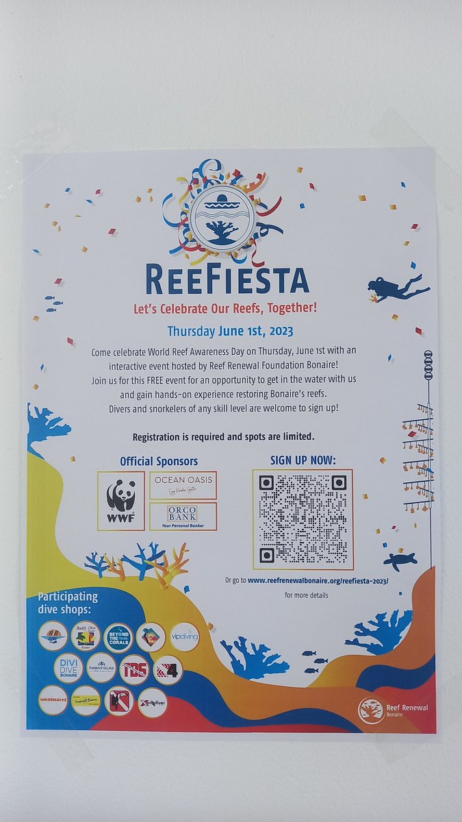 Yamapama's tweet photo. In het wild gespot bij Kooyman!

1 juni: save the date

Als je een Padi Open Water hebt, krijg je van ons de Reef Renewal Discovery Dive kado! 

#Reefiesta #ReefRenewal #Duiken https://t.co/SrgCwlBhFH