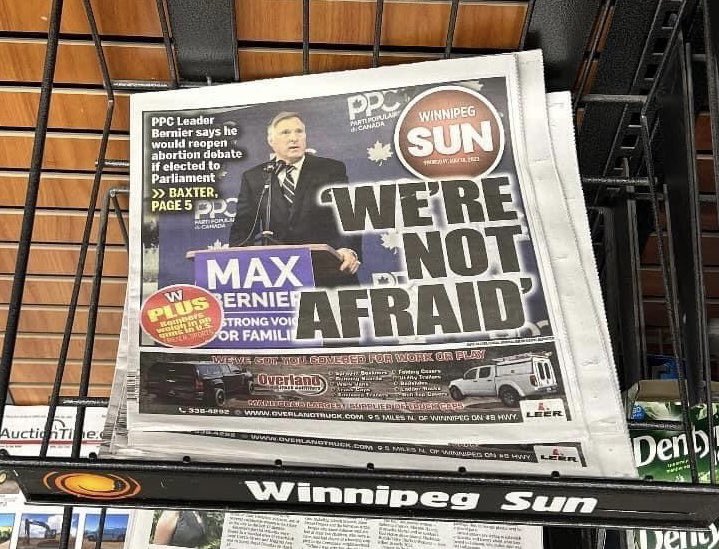 PORTAGE-LISGAR VOTERS:

The PPC with no seat has forced a debate on key issues such as covid mandates, immigration, globalism, abortion and gender ideology, while the fake Conservatives with their 115 seats have done NOTHING.

Imagine how much more we could do if you elect me!