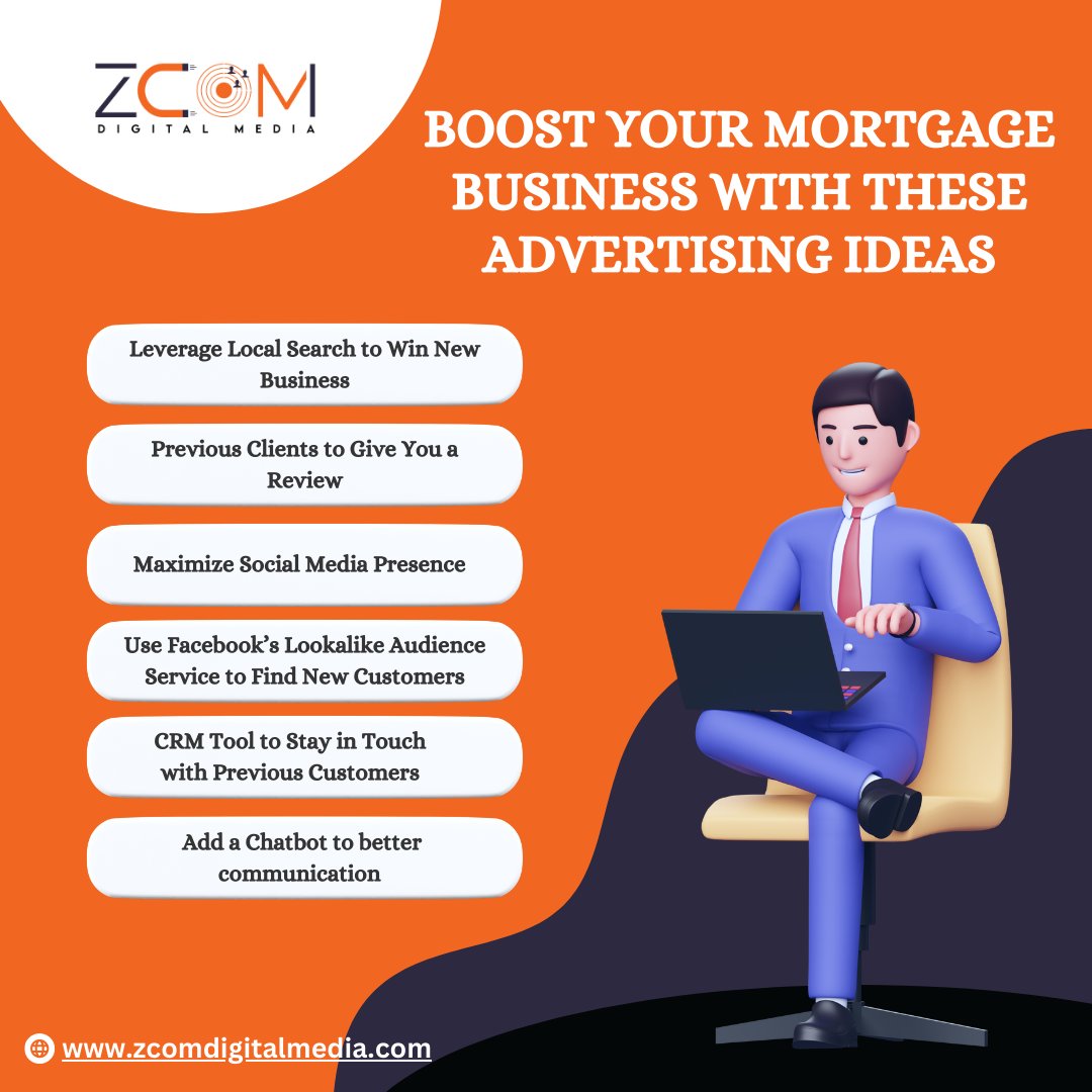 Zcomdigital's tweet image. Maximize your #mortgage lead generation with #ZCOM! Our advertising solutions include local search, #social media, #customer retention tools, and more.

Contact Us:zcomdigitalmedia.com/contact

#leadgeneration #AffiliateMarketing #b2cleads #mortgageleads