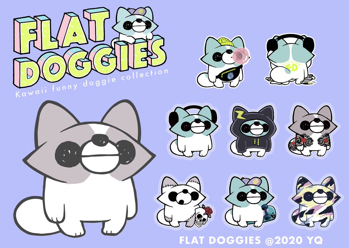 🌸YQ’s main art
foundation.app/@YQNFT 

🐶FLAT DOGGIES
opensea.io/collection/fla…

⛩️AZUKI Full art commission
yqnft.myportfolio.com/azukifullart

💚YQ Chibi style
yqnft.myportfolio.com/yqchibi

💜Other info
potofu.me/yqart
