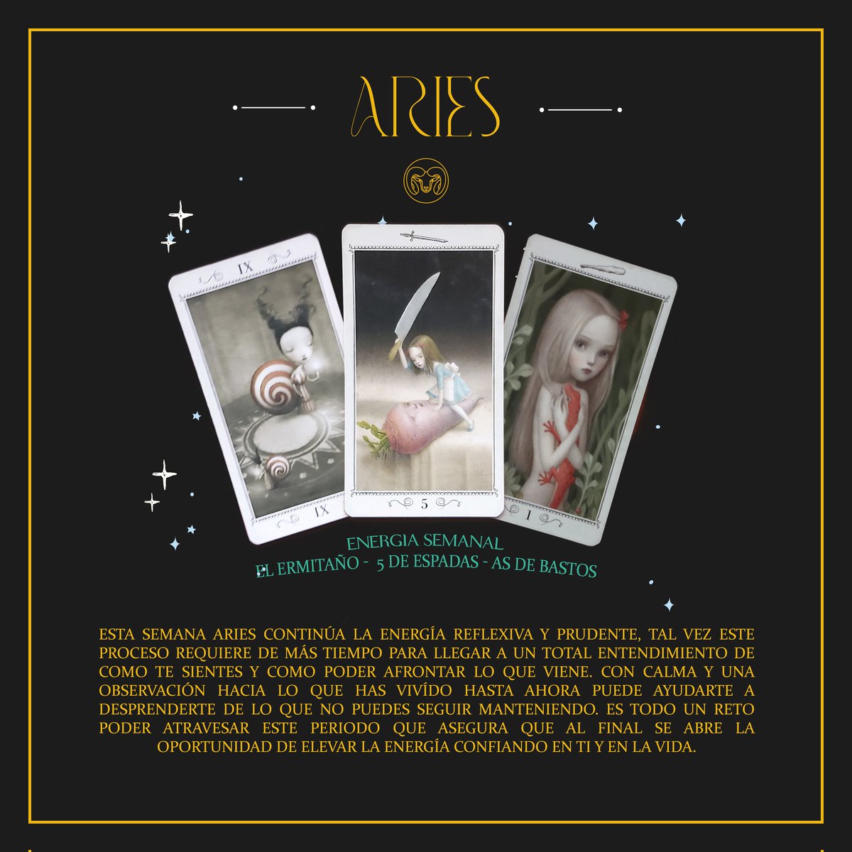 LeonSolarTarot's tweet photo. ✧Energía Signos Zodiacales✧
Parte 1
🔮22 al 28 de mayo 2023
#Aries ♈
#Tauro ♉
#Geminis ♊
#Cancer ♋
#Tarot
#Chile
#Mayo
#LeonSolar https://t.co/RucTHgBnGG