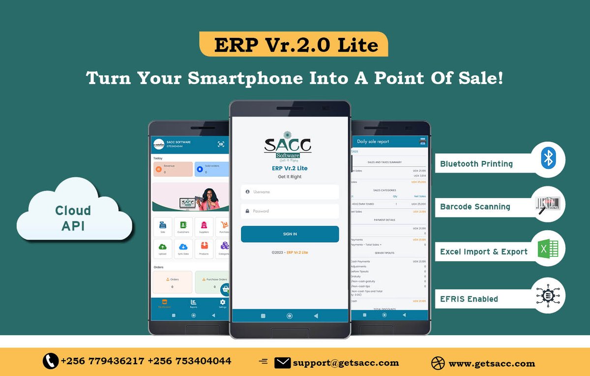 Turn your smart phone into a Point of Sale (POS)