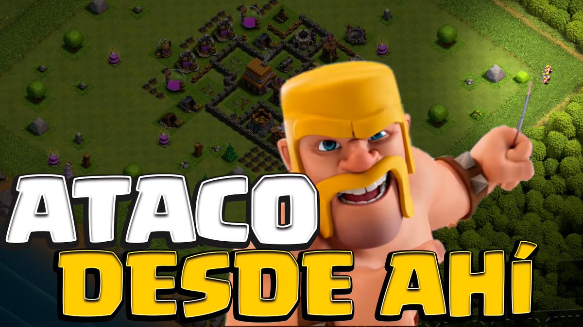 MaomixGames's tweet photo. RETOMAMOS #BARBAROLANDIA2 en el canal, me coloqué como reto, atacar desde las esquinas. ¿Podré conseguirlo? veamos como nos vá, https://t.co/BiM9KPVRMS #ClashOfClans #Maomix #Barbarolandia https://t.co/IULYKFSvIo