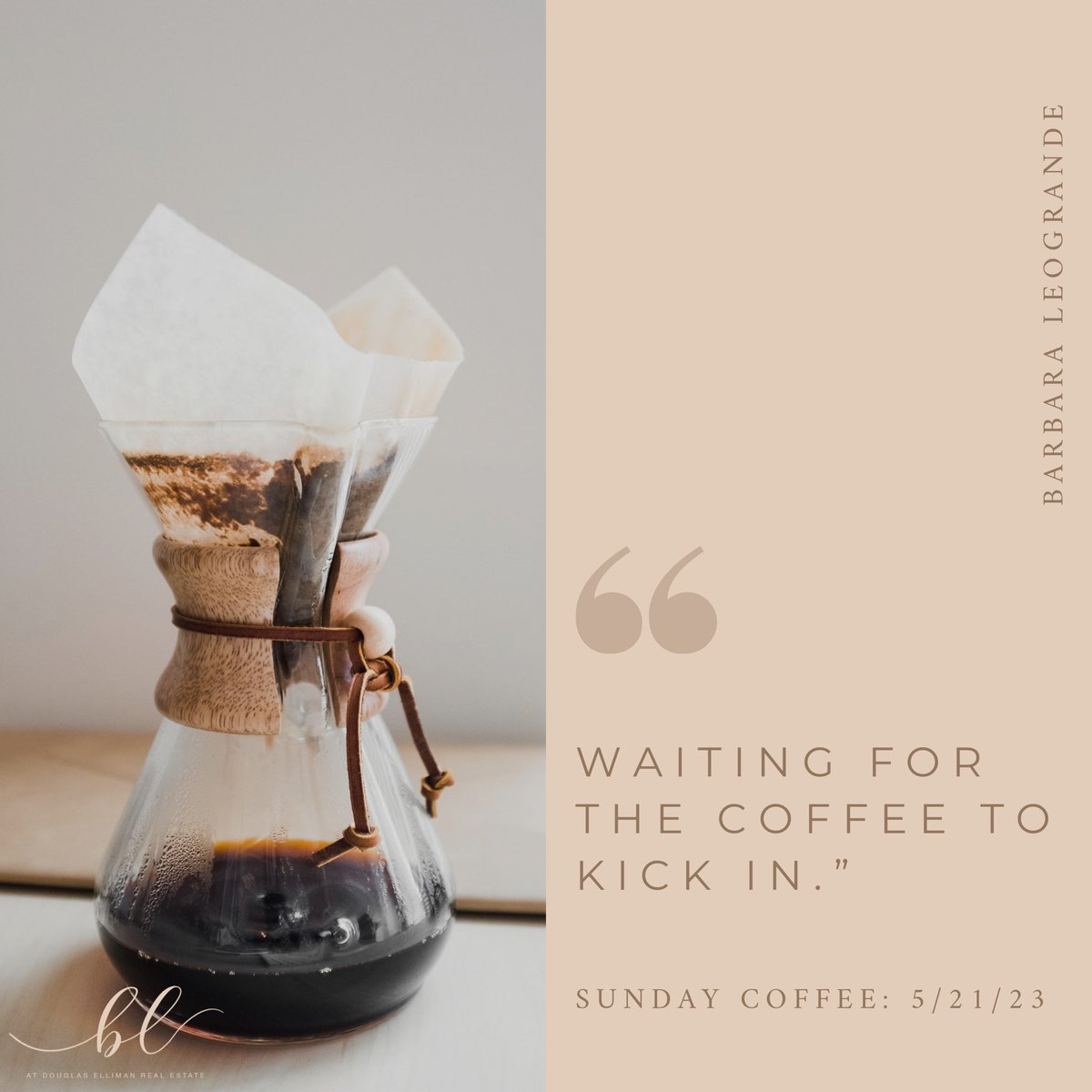 Must stay caffeinated after a long weekend of open houses! #SundayCoffee ☕
.
.
.
.
#SoldByBarbara #CallBarbara #ILoveWhatIDo #ListenToYourBroker #ListWithMe #BuyWithMe #DouglasElliman #DouglasEllimanRealEstate #DE #EllimanAgents #EllimanLI #LongIsland #SouthShore #RealEstate