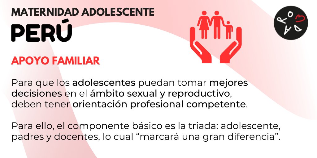 RondaPeru's tweet photo. Desde @rondaperu creemos la importancia y necesidad de visibilizar el embarazo y la maternidad adolescentes para construir un mejor futuro para las niñas y adolescentes del Perú #SomosRonda #RondaPeru #maternidadadolescente #Peru https://t.co/3HSvJMAtg0