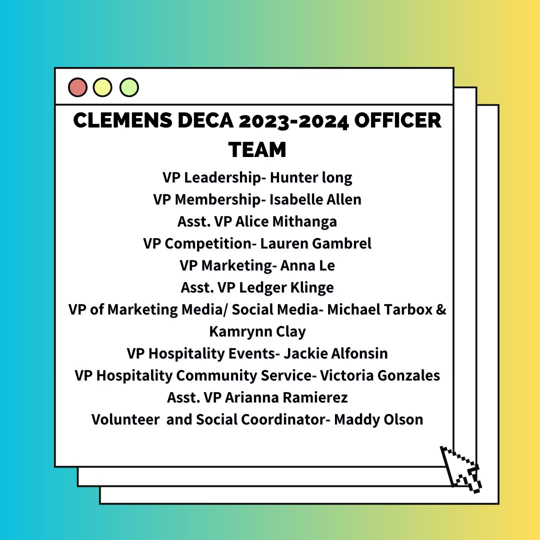Samuel Clemens DECA tweet media
