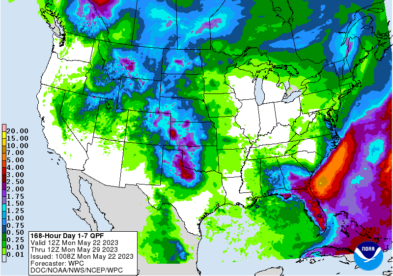 KolbyCoverCrops's tweet photo. Cover crops have exploded the last week and the projected forecast is looking dry for much of the Midwest. If I had green cover growing and recently planted corn/soy or will plant soon I would terminate covers ASAP if worried about conserving soil moisture. https://t.co/0CyPlmeaaj
