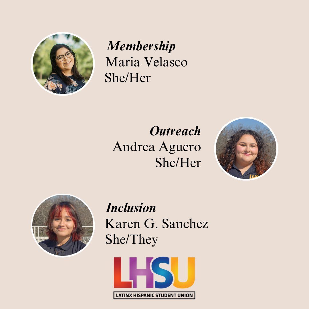 UNTLHSU's tweet photo. Introducing our 2023-2024 LHSU Executive Board! 

#untlhsu #unt #creciendoLHSU #latinx https://t.co/WSzQ6sKp6h