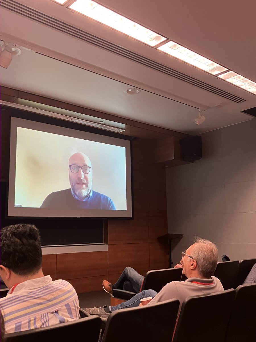 .@gmunoz_m kicks off the #mip2023 and shows the first video edited by Georgina Hall featuring the earlier workshop organizers Dan Bienstock’s reflections and what others had to say about him were truly inspiring And Oktay Gunluk jumped from his chair with @69alodi’s praise!
