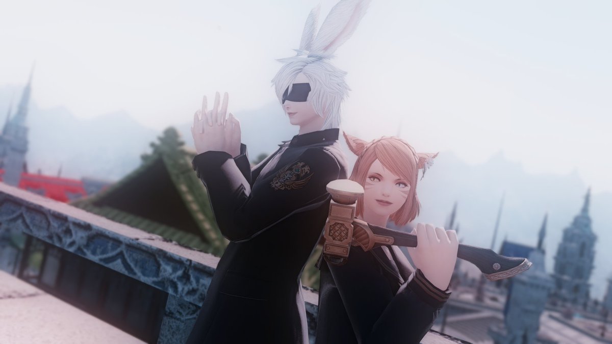 JhunKriever's tweet photo. Cosplaying at #TheBlackVelvet Velvet Con with @fuyu_chichi , @FaiyaShao , @LightSodaa , @BonkieXIV   
#FFXIV #GPOSERS https://t.co/OXra4cUlTj