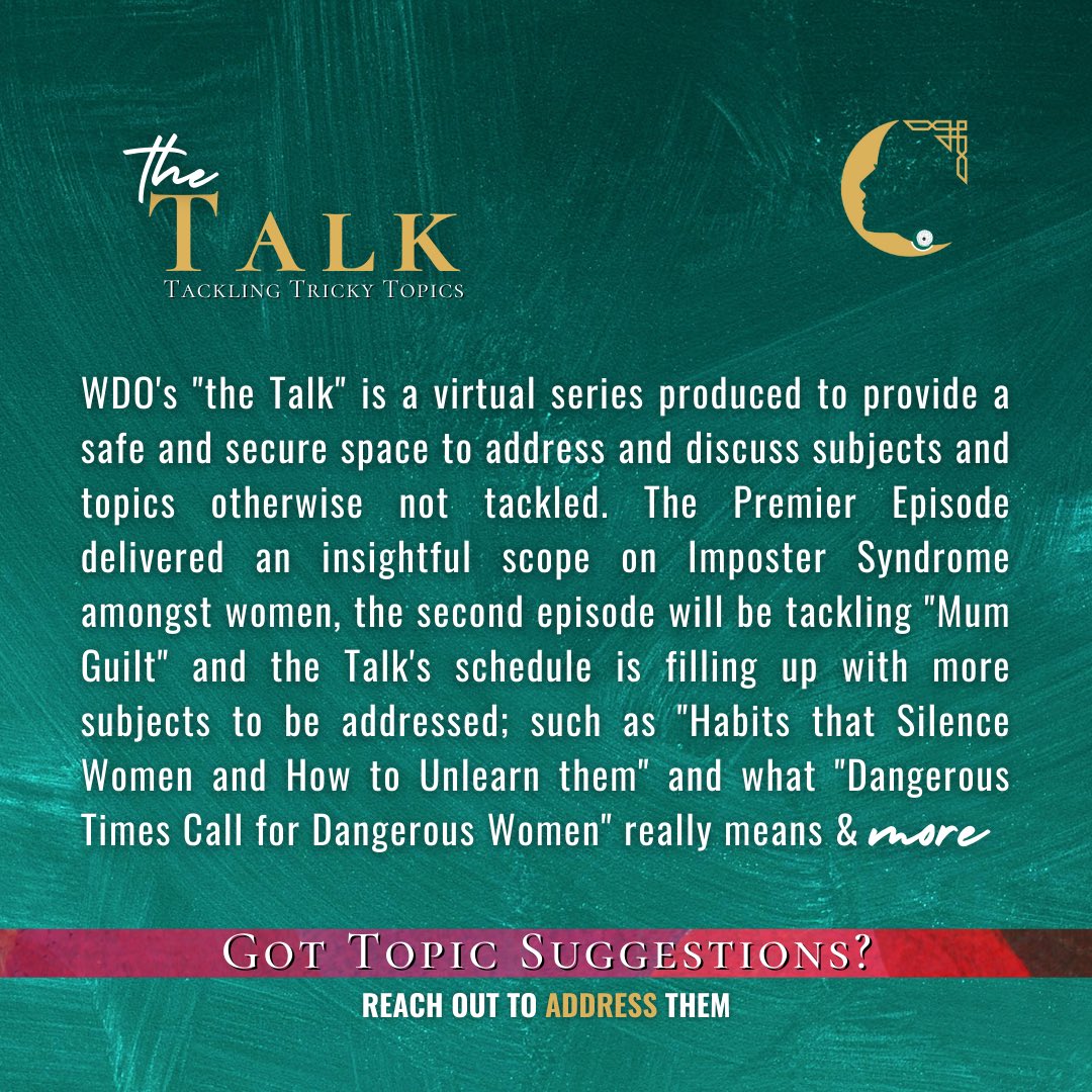 About WDO’s #TheTalk