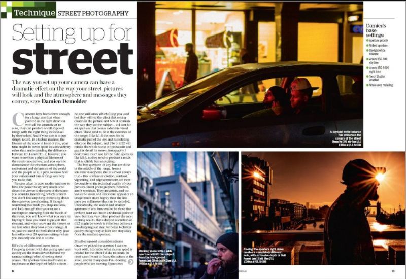 Camera Settings for Street Photography - mailchi.mp/0716806e1f87/c… Take another look at the camera settings you use for street photography with this article I wrote for @AP_Magazine. Read it for free via the link in my newsletter, plus you get 1st in the queue for my new workshops