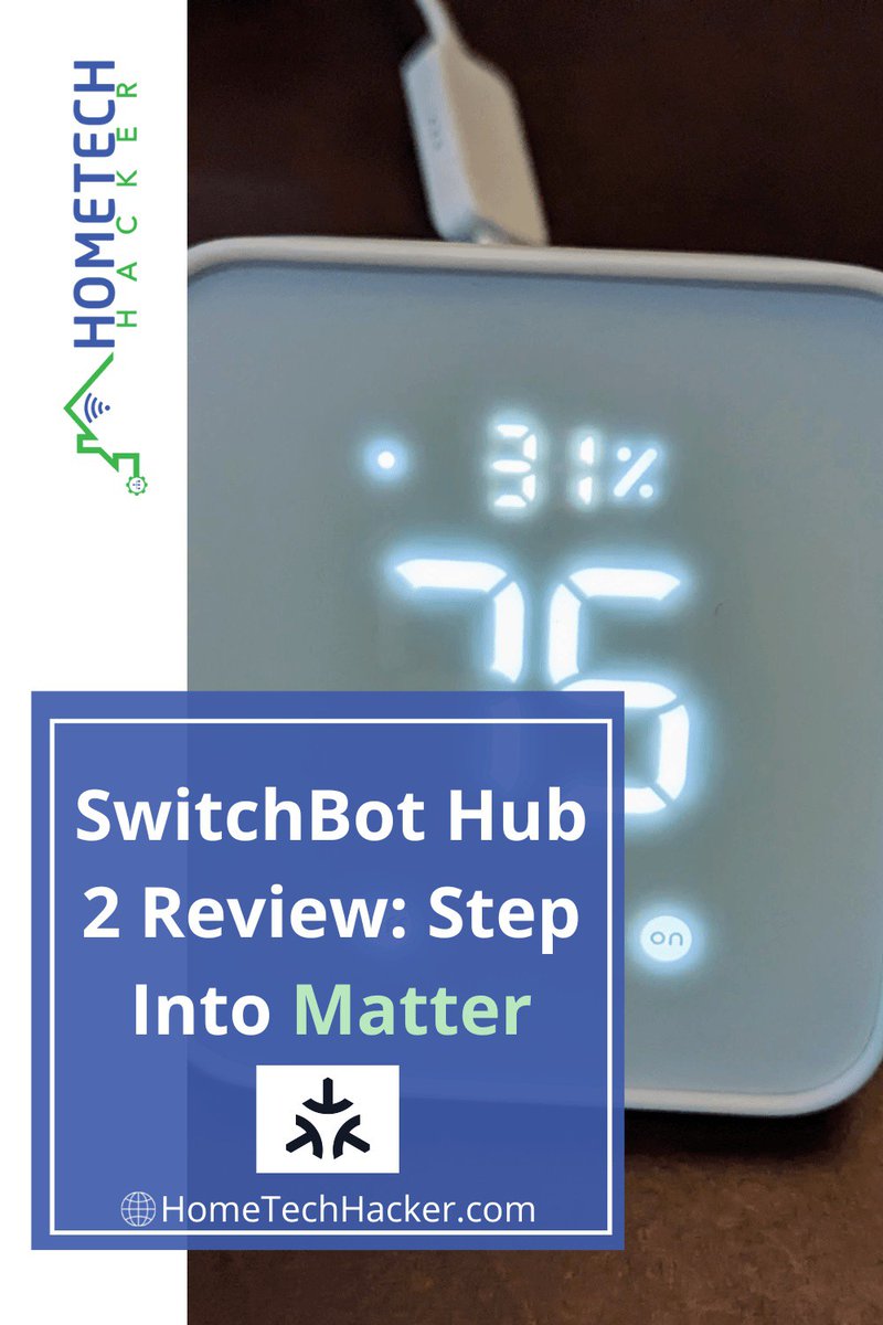 HomeTechHacker's tweet photo. I've been impressed with the products SwitchBot has been putting out, and the Hub 2 is no exception.
Read more 👉 https://t.co/xLpnn097I8
#Matter #smarthome #SwitchbotHub2 https://t.co/7YsjsRlCyZ
