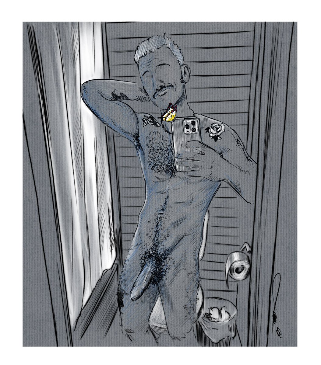 Laindidit (@laindidit) on Twitter photo Morning Selfie, Happy Monday yβallπ€
.
Inspired by <a href="/Ollie_kelev/">Ollie_Kelev</a>
.
#laindidit #bigdick #morningmotivation #morningselfie #hairy #sexyman #erotica #DigitalArtist #digitaldrawing #ArtistOfTwitter Morning Selfie, Happy Monday yβallπ€
.
Inspired by <a href="/Ollie_kelev/">Ollie_Kelev</a>
.
#laindidit #bigdick #morningmotivation #morningselfie #hairy #sexyman #erotica #DigitalArtist #digitaldrawing #ArtistOfTwitter