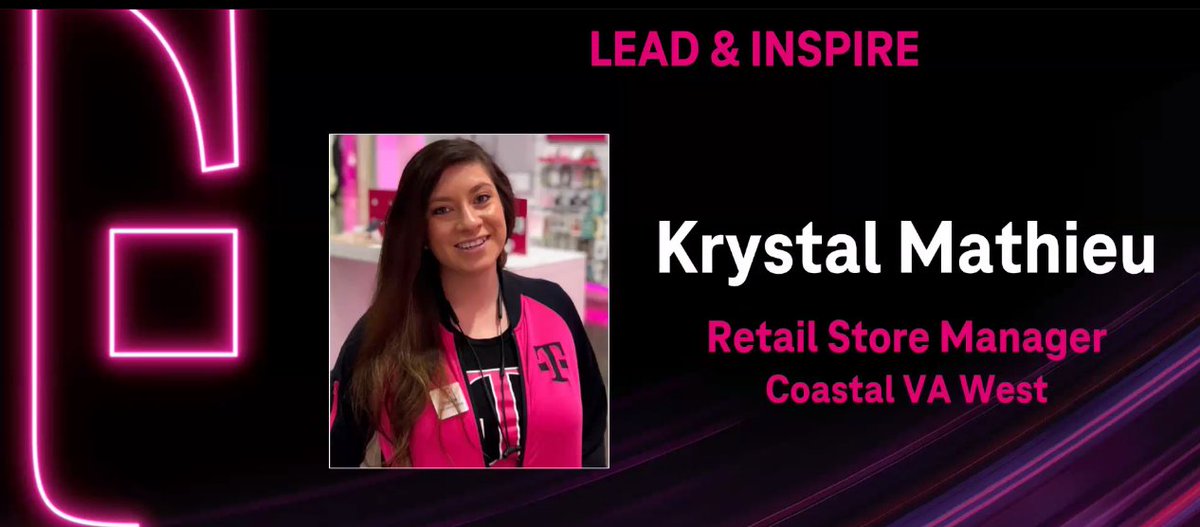 _LindaLarsen's tweet photo. Magenta FAM- There are not enough characters for me to outline all that Krystal has and continues to do. You are just going to have to trust me on this! #Boomsauce https://t.co/7IoD1JTtDM