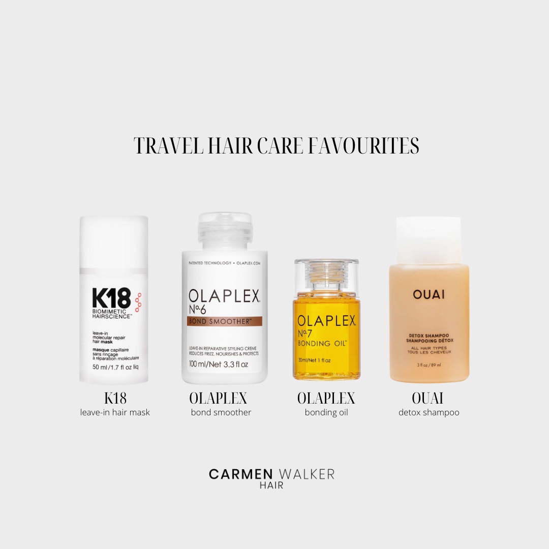 We’ve picked our favourite travel-sized products to keep your hair silky smooth and super hydrated whilst away.⁠
⁠
Have you booked a getaway? Comment your favourite locations to enjoy a break 🌞🦋⁠