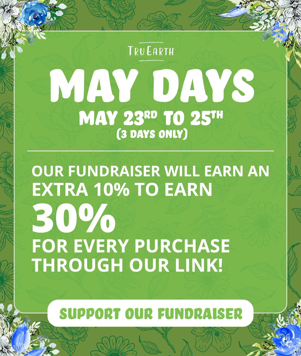 Today is the last day for us to receive 30% of every sale made using our TruEarth link. Get the derby smells out of your clothes and your gear while supporting your favorite derby skaters.

Get yours here ---> fundraising.tru.earth/NaptownRollerD…