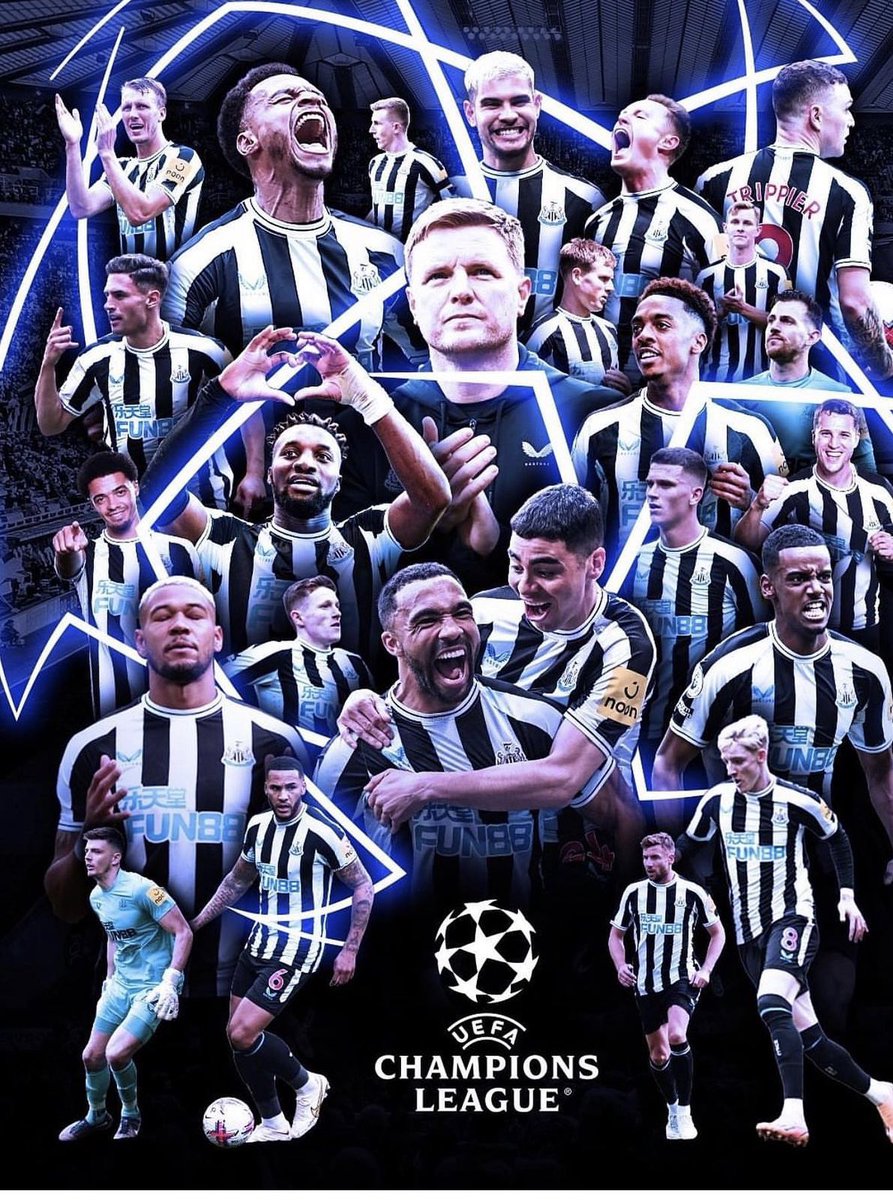 Making history! Here we go <a href="/ChampionsLeague/">UEFA Champions League</a> 🖤🤍🆑