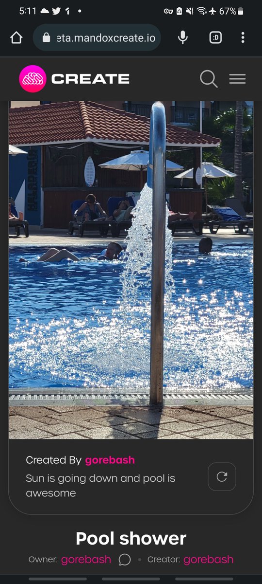 gorebashd's tweet photo. #CreateNFTCamera poolside in Mayan Riviera https://t.co/7X7S8w6rpa