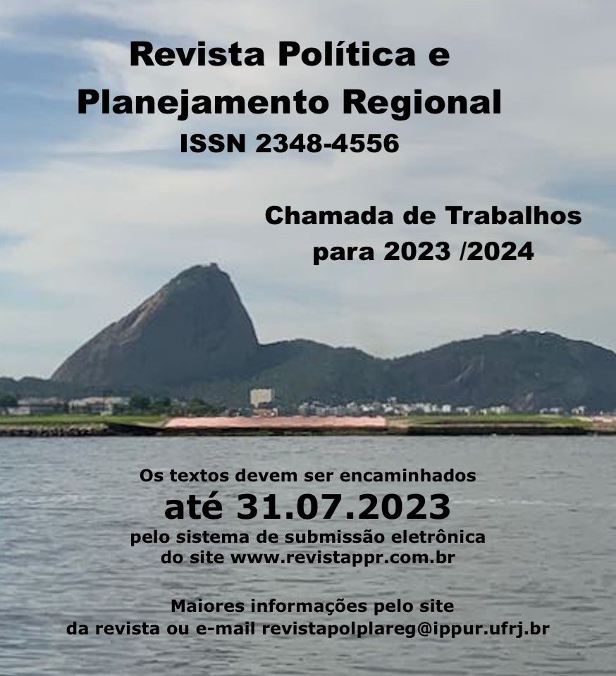 Revista Política e Planejamento Regional