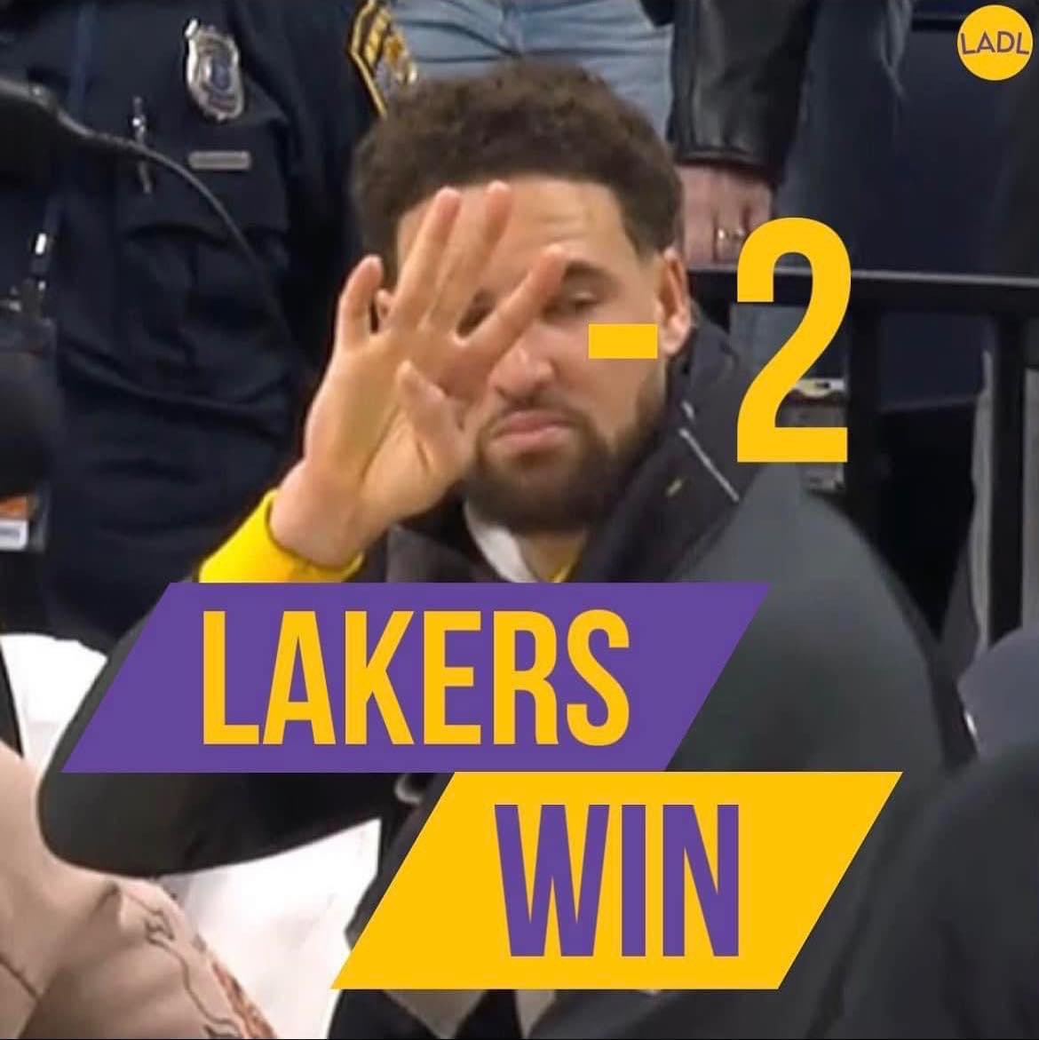 _HannibalT's tweet photo. @Curry4daW In the 2nd Rd by the hands of THE LAKERS 😚 enjoy that laker Cancun weather #DubsIn6 https://t.co/ebvNSjcQle