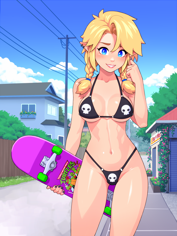 RoninDudeArt's tweet photo. Sassy: "It's kinda warm out today, right?"
😅
Full hi-res nsfw set: https://t.co/YNZSoU6vlg https://t.co/zsLGNg96jL