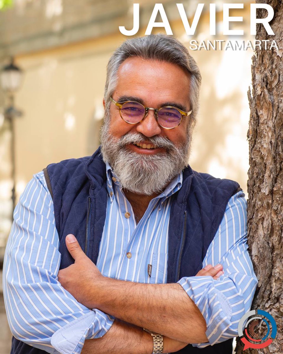 ‼️CONOCE A NUESTROS CANDIDATOS‼️ 
▫️Javier Santamarta. Politólogo, periodista y divulgador histórico. Cuenta con varias secciones en medios escritos y de radio, habiendo colaborado también en programas televisivos. Su obra escrita, con casi 20 ediciones.
#UnEquipoparaTodos 💪