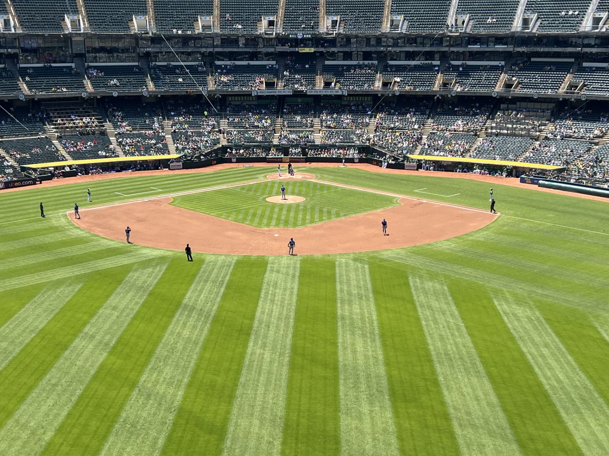 USACD's tweet photo. 👏 Happy Monday from these lucky customers that were able to spend the afternoon with us last weekend at the Coliseum in Oakland ⚾️ We treated some of our loyal customers to an A’s game and enjoyed good food and fun baseball 👏 Check it out here! #usacd https://t.co/ejWmmidpS8
