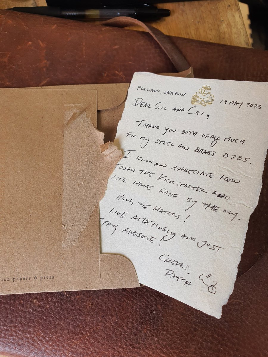 LostInHash's tweet photo. Well this was super nice to read today!
Thank you Patch!
Faith restored and a little renewed energy in general for the KS.
#Vlogsmith https://t.co/IoYww9QRtP